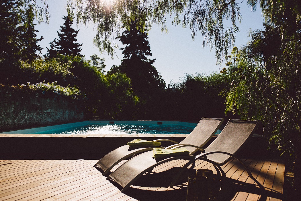 Private Pool with Deck in Malaga