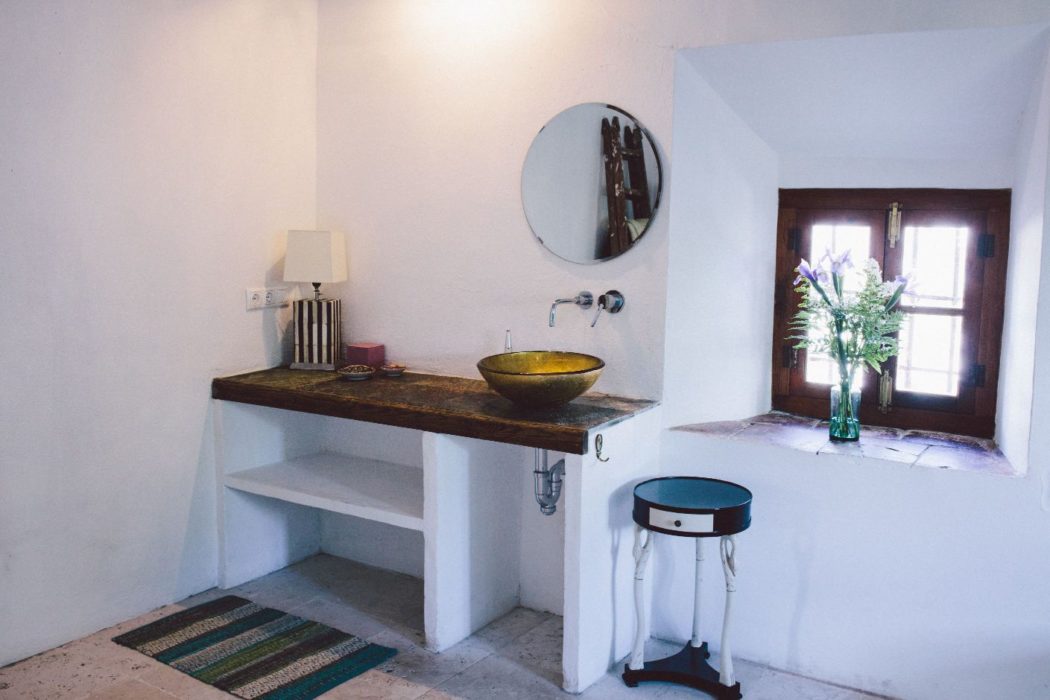 Modern bathroom in a beautiful Spain villa near Malaga