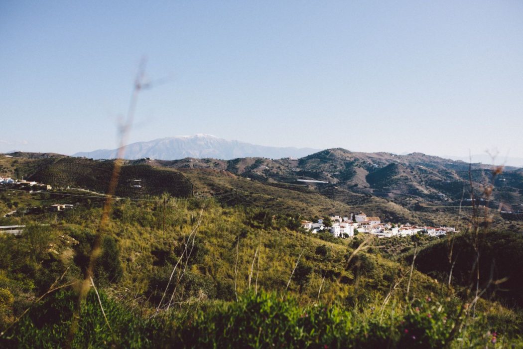 The hamlet village of Macharaviaya, Andalucia, Spain